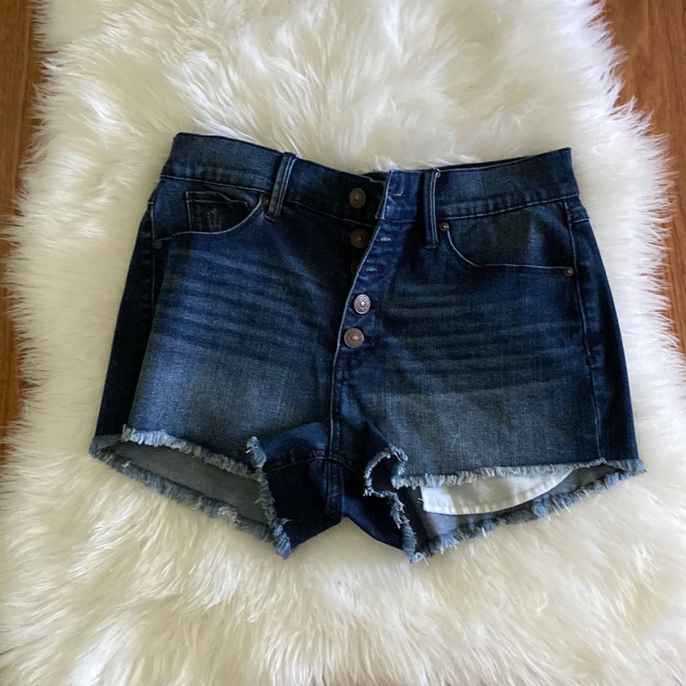 New York Rewash Jean Shorts